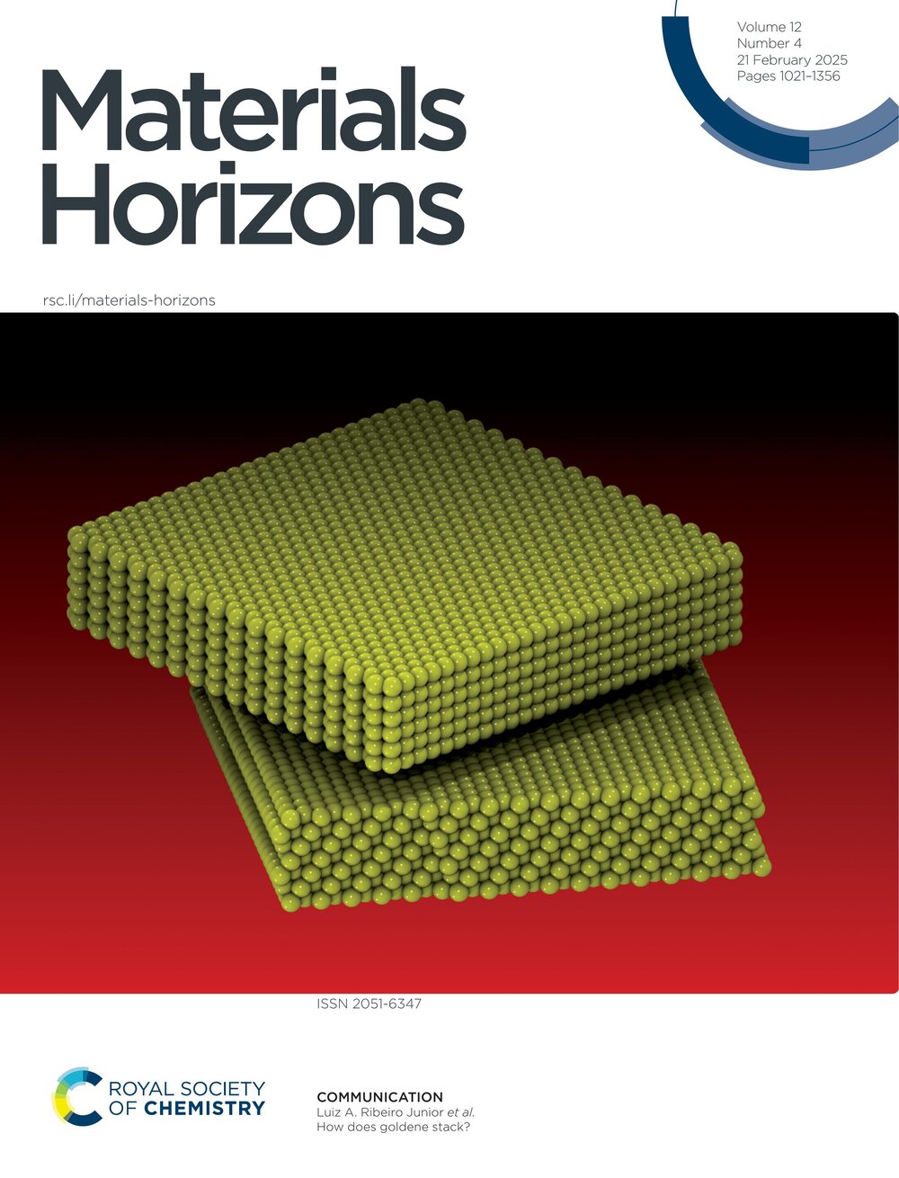 Capa · Materials Horizons